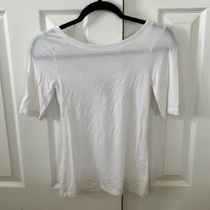 Last chance- Banana Republic White Shirt